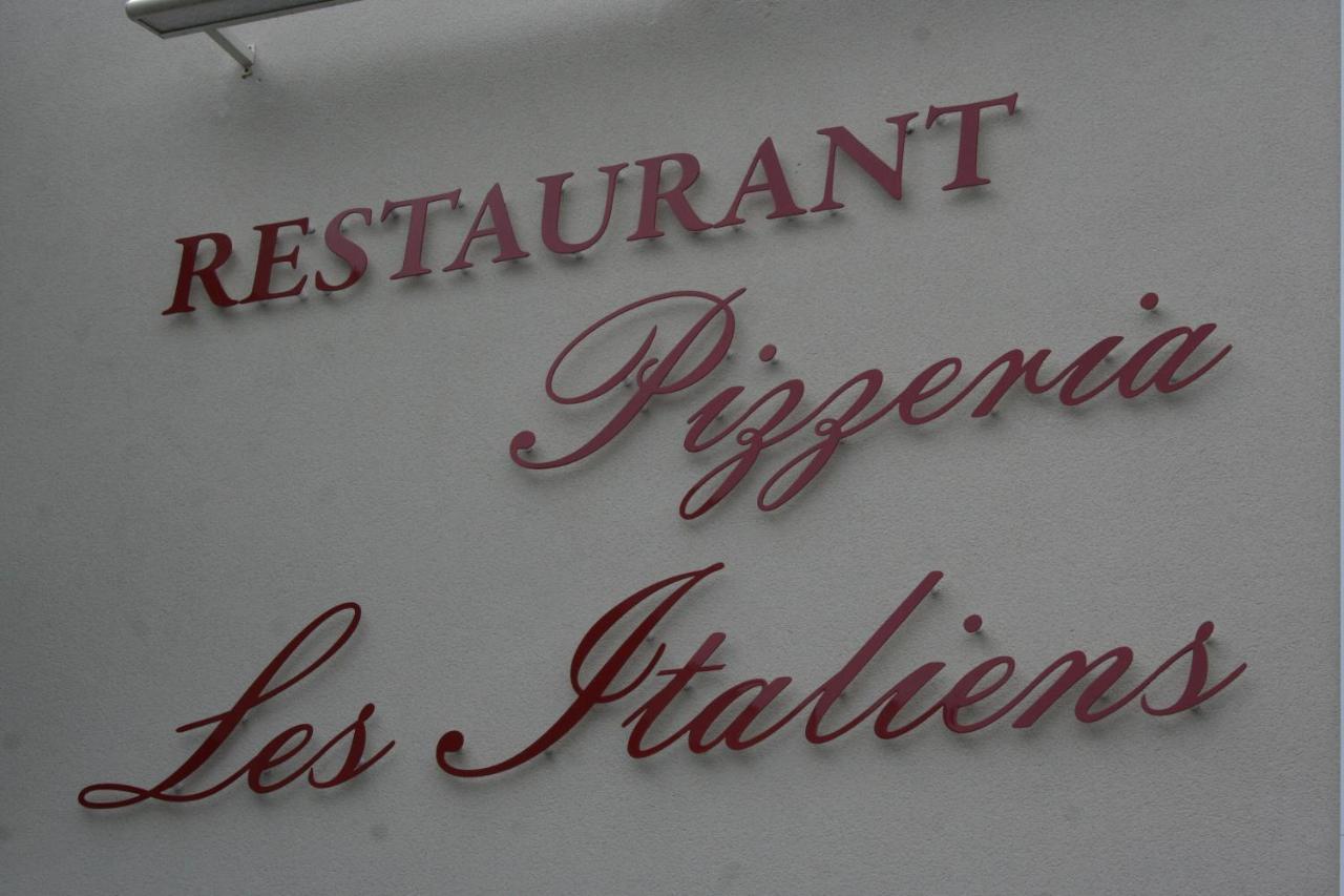 Hotel Les Italiens Biscarrosse Exteriör bild